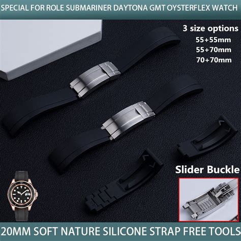 dicio straps rolex silicone|rolex strap replacement cost.